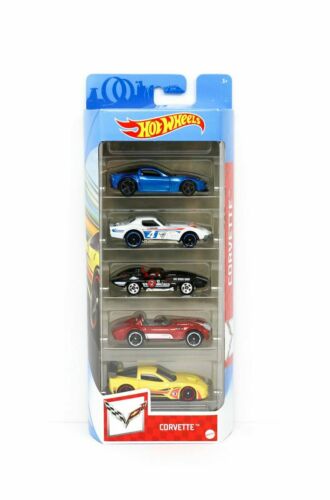 Hot Wheels Corvette 5 Pack